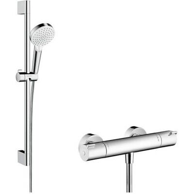 Zestaw Prysznicowy Crometta Vario Combi 1001 27812400 Hansgrohe Zestaw Prysznicowy Crometta Vario Combi 1001 27812400 Hansgrohe
