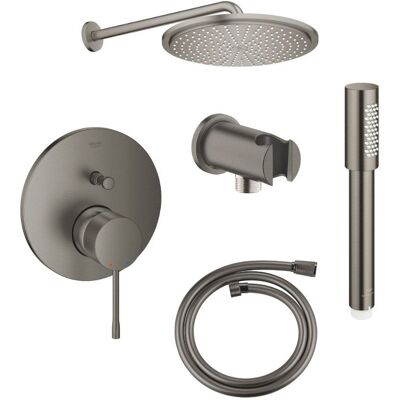 Zestaw Prysznicowy Essence Professional Brushed Hard Graphite PGC-14.2 + Podtynk Za 1PLN Grohe Zestaw Prysznicowy Essence Professional Brushed Hard Graphite PGC-14.2 + Podtynk Za 1PLN Grohe