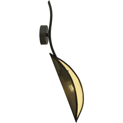EMIBIG Kinkiet LOTUS nowoczesny czarny E14 10W LED EMIBIG Kinkiet LOTUS nowoczesny czarny E14 10W LED