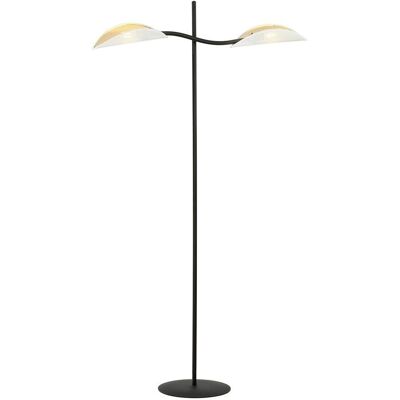 EMIBIG Lampa podłogowa LOTUS nowoczesna czarna E14 10W LED EMIBIG Lampa podłogowa LOTUS nowoczesna czarna E14 10W LED