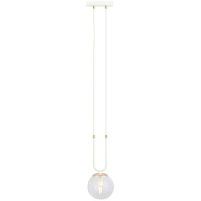 EMIBIG Lampa wisząca GLAM nowoczesna biała E14 10W LED EMIBIG Lampa wisząca GLAM nowoczesna biała E14 10W LED