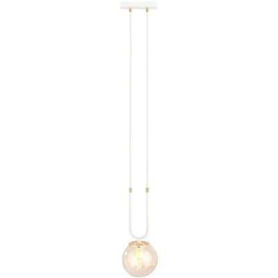 EMIBIG Lampa wisząca GLAM nowoczesna biała E14 10W LED EMIBIG Lampa wisząca GLAM nowoczesna biała E14 10W LED