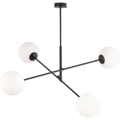 EMIBIG Lampa wisząca LINEAR nowoczesna czarna E14 10W LED EMIBIG Lampa wisząca LINEAR nowoczesna czarna E14 10W LED
