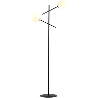 EMIBIG Lampa podłogowa LINEAR nowoczesna czarna E14 10W LED EMIBIG Lampa podłogowa LINEAR nowoczesna czarna E14 10W LED