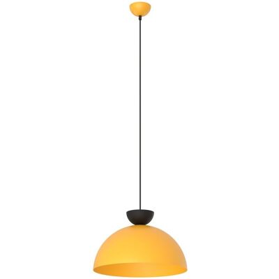EMIBIG Lampa wisząca LUNARO nowoczesna czarna / pomarańczowa GX53 10W LED EMIBIG Lampa wisząca LUNARO nowoczesna czarna / pomarańczowa GX53 10W LED
