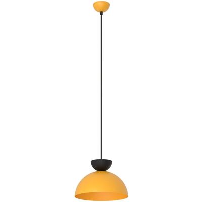 EMIBIG Lampa wisząca LUNARO nowoczesna czarna / pomarańczowa GX53 10W LED EMIBIG Lampa wisząca LUNARO nowoczesna czarna / pomarańczowa GX53 10W LED