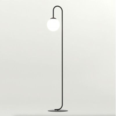 EMIBIG Lampa podłogowa FLOR nowoczesna czarna E14 10W LED EMIBIG Lampa podłogowa FLOR nowoczesna czarna E14 10W LED