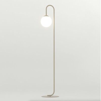 EMIBIG Lampa podłogowa FLOR nowoczesna beżowa E14 10W LED EMIBIG Lampa podłogowa FLOR nowoczesna beżowa E14 10W LED