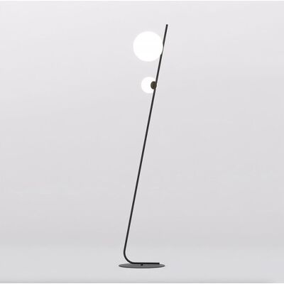 EMIBIG Lampa podłogowa TATU nowoczesna czarna G9 8W LED EMIBIG Lampa podłogowa TATU nowoczesna czarna G9 8W LED