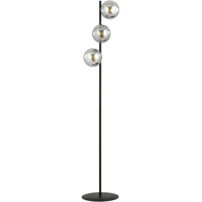 EMIBIG Lampa podłogowa ROSSI nowoczesna czarna E14 10W LED EMIBIG Lampa podłogowa ROSSI nowoczesna czarna E14 10W LED