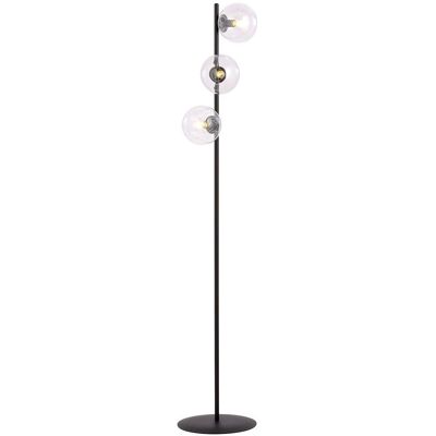 EMIBIG Lampa podłogowa ROSSI nowoczesna czarna E14 10W LED EMIBIG Lampa podłogowa ROSSI nowoczesna czarna E14 10W LED