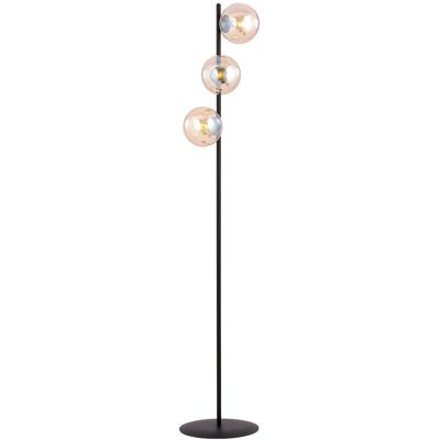 EMIBIG Lampa podłogowa ROSSI nowoczesna czarna E14 10W LED EMIBIG Lampa podłogowa ROSSI nowoczesna czarna E14 10W LED