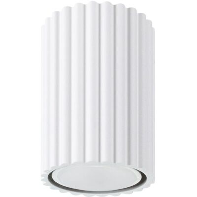 SOLLUX LIGHTING Biała Podstawowa Lampa Sufitowa - Oświetlenie SOLLUX LIGHTING Biała Podstawowa Lampa Sufitowa - Oświetlenie