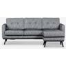 Scandicsofa Sofa Fern 3-osobowa z doczepianym puf