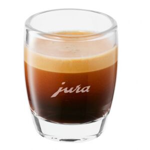 JURA Szklaneczka do espresso z logo JURA - zestaw 2 sztuki