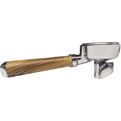 Portafilter 58mm z podwójną wylewką Lelit Iconic Gem-Shaped PLA5821Z - drewno zebrano Portafilter 58mm z podwójną wylewką Lelit Iconic Gem-Shaped PLA5821Z - drewno zebrano