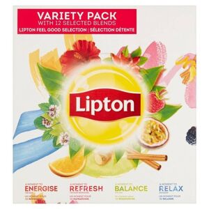 LIPTON Zestaw Variety Pack Lipton 12 różnych smaków x 15 kopert