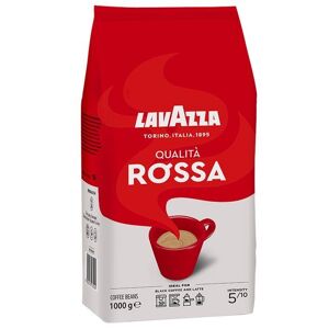 Lavazza Qualita Rossa 1kg - kawa ziarnista, oryginalna włoska - Cena promocyjna!