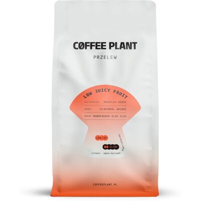 Kawa ziarnista COFFEE PLANT LOW Juicy Fruit 800g Kawa ziarnista COFFEE PLANT LOW Juicy Fruit 800g