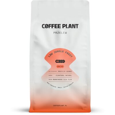 Kawa ziarnista COFFEE PLANT LOW Jungle Fruit 800g Kawa ziarnista COFFEE PLANT LOW Jungle Fruit 800g