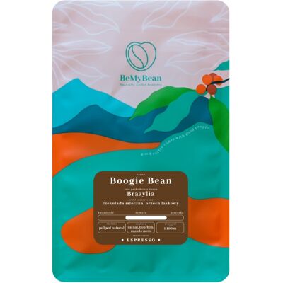 Kawa ziarnista BeMyBean Boogie Bean 1kg Kawa ziarnista BeMyBean Boogie Bean 1kg