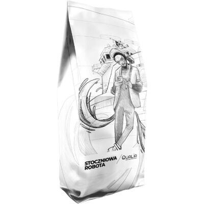Kawa ziarnista Qualia Stoczniowa Robota 6.0 - Szczecińskie Klimaty 1kg Kawa ziarnista Qualia Stoczniowa Robota 6.0 - Szczecińskie Klimaty 1kg