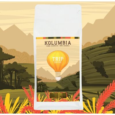 Kawa ziarnista Trip Coffee Kolumbia 1kg Kawa ziarnista Trip Coffee Kolumbia 1kg
