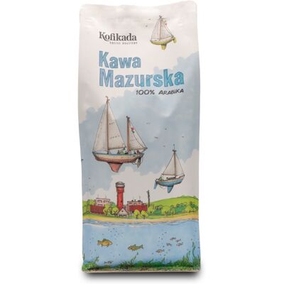 Kawa ziarnista Kofikada Kawa Mazurska Espresso Blend 1kg Kawa ziarnista Kofikada Kawa Mazurska Espresso Blend 1kg