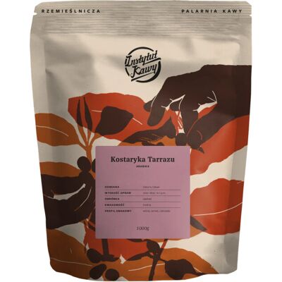 Kawa ziarnista Instytut Kawy Kostaryka Tarrazu 1kg Kawa ziarnista Instytut Kawy Kostaryka Tarrazu 1kg