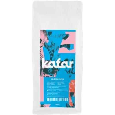 Kawa ziarnista Kafar Klasyczny Blend 70/30 1kg Kawa ziarnista Kafar Klasyczny Blend 70/30 1kg