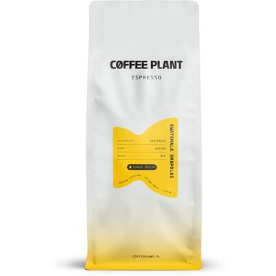 Kawa ziarnista COFFEE PLANT Gwatemala Amapolas 1kg Kawa ziarnista COFFEE PLANT Gwatemala Amapolas 1kg