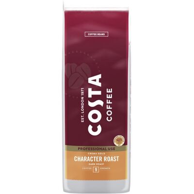 COSTA COFFEE Kawa ziarnista Coffee Costa Pro Crema Gold Dark 1kg COSTA COFFEE Kawa ziarnista Coffee Costa Pro Crema Gold Dark 1kg