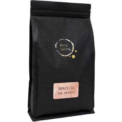 Kawa ziarnista Bezcukru Brazylia San Antonio Espresso 1kg Kawa ziarnista Bezcukru Brazylia San Antonio Espresso 1kg
