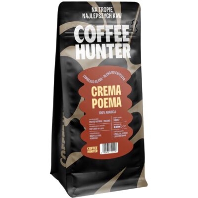 Coffee Hunter Crema Blend Arabica Espresso Kawa Coffee Hunter Crema Blend Arabica Espresso Kawa