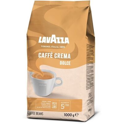 Lavazza Crema Dolce 1kg - Kawa ziarnista Lavazza Crema Dolce 1kg - Kawa ziarnista