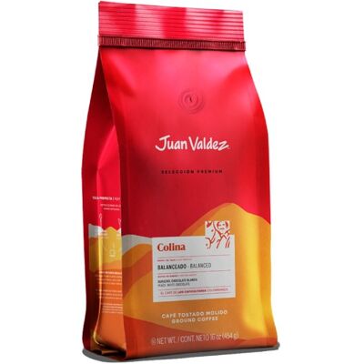 JUAN VALDEZ CAFE Kawa ziarnista Juan Valdez Premium Colina 454g JUAN VALDEZ CAFE Kawa ziarnista Juan Valdez Premium Colina 454g