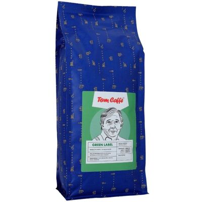 Kawa ziarnista Tom Caffe Green Label 1kg Kawa ziarnista Tom Caffe Green Label 1kg