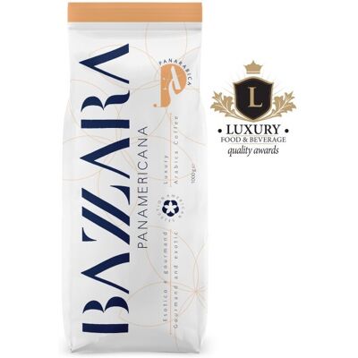 Mieszanka luksusowa Panamericana Bazzara - Ziaren kawy 1 kg Mieszanka luksusowa Panamericana Bazzara - Ziaren kawy 1 kg