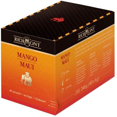 Owocowa herbata Richmont Mango Maui - 40x6g Owocowa herbata Richmont Mango Maui - 40x6g