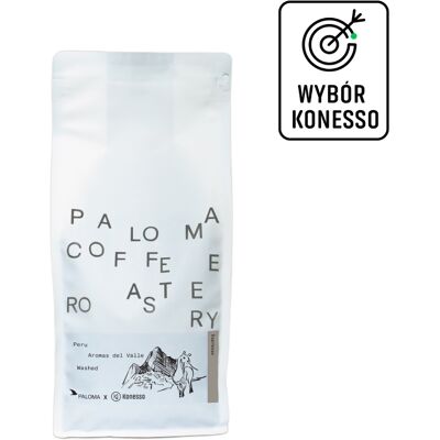Kawa ziarnista Paloma Peru Aromas del Velle Espresso 1kg Kawa ziarnista Paloma Peru Aromas del Velle Espresso 1kg