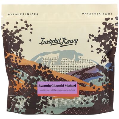 Kawa ziarnista Instytut Kawy Rwanda Gicumbi Muhazi 250g Kawa ziarnista Instytut Kawy Rwanda Gicumbi Muhazi 250g