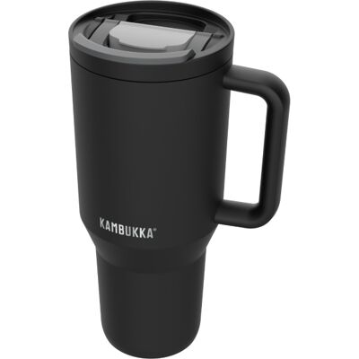Kubek termiczny ze słomką Kambukka RIO 950 ml Czarny - Night Rider Kubek termiczny ze słomką Kambukka RIO 950 ml Czarny - Night Rider