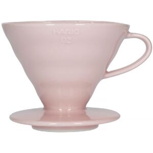 Hario V60-02 Różowy Ceramiczny Dripper do Kawy Hario V60-02 Różowy Ceramiczny Dripper do Kawy