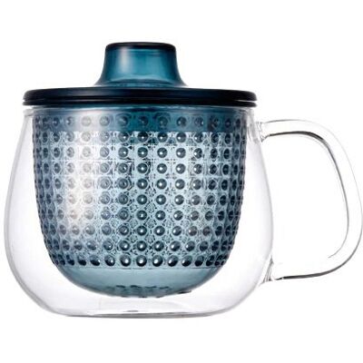 Kubek do herbaty KINTO UNITEA z infuserem - Niebieski 350ml Kubek do herbaty KINTO UNITEA z infuserem - Niebieski 350ml