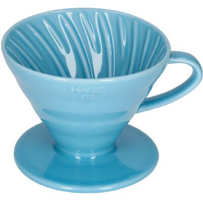 Ceramiczny Drip Hario V60-02 Niebieski Ceramiczny Drip Hario V60-02 Niebieski