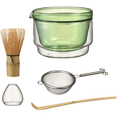 Zestaw do matchy Matcha Tea Gift Set HARIO - Zielony Zestaw do matchy Matcha Tea Gift Set HARIO - Zielony