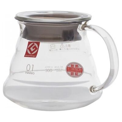 Hario V60 Range Server - 360ml - Odporne na Ciepło Szklane Hario V60 Range Server - 360ml - Odporne na Ciepło Szklane