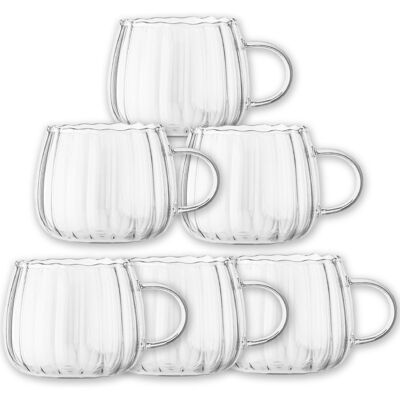 Zestaw kubków Altom Bianca Linea 400ml - 6 szt. Zestaw kubków Altom Bianca Linea 400ml - 6 szt.