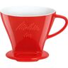 Porcelanowy Drip Melitta 1x4 - Czerwony