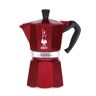 Kawiarka Bialetti Deco Glamour Moka Express 6tz - Czerwona